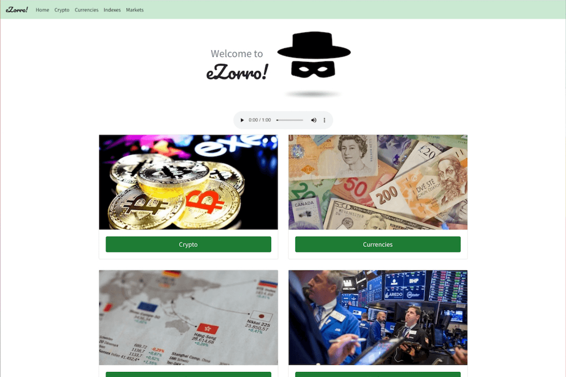 Cover image for project EZORRO!