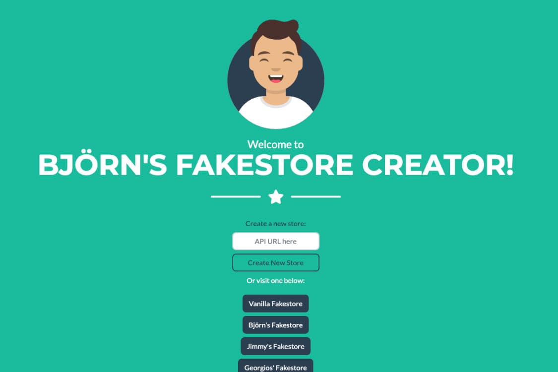 Cover image for project The Fakestore Creator